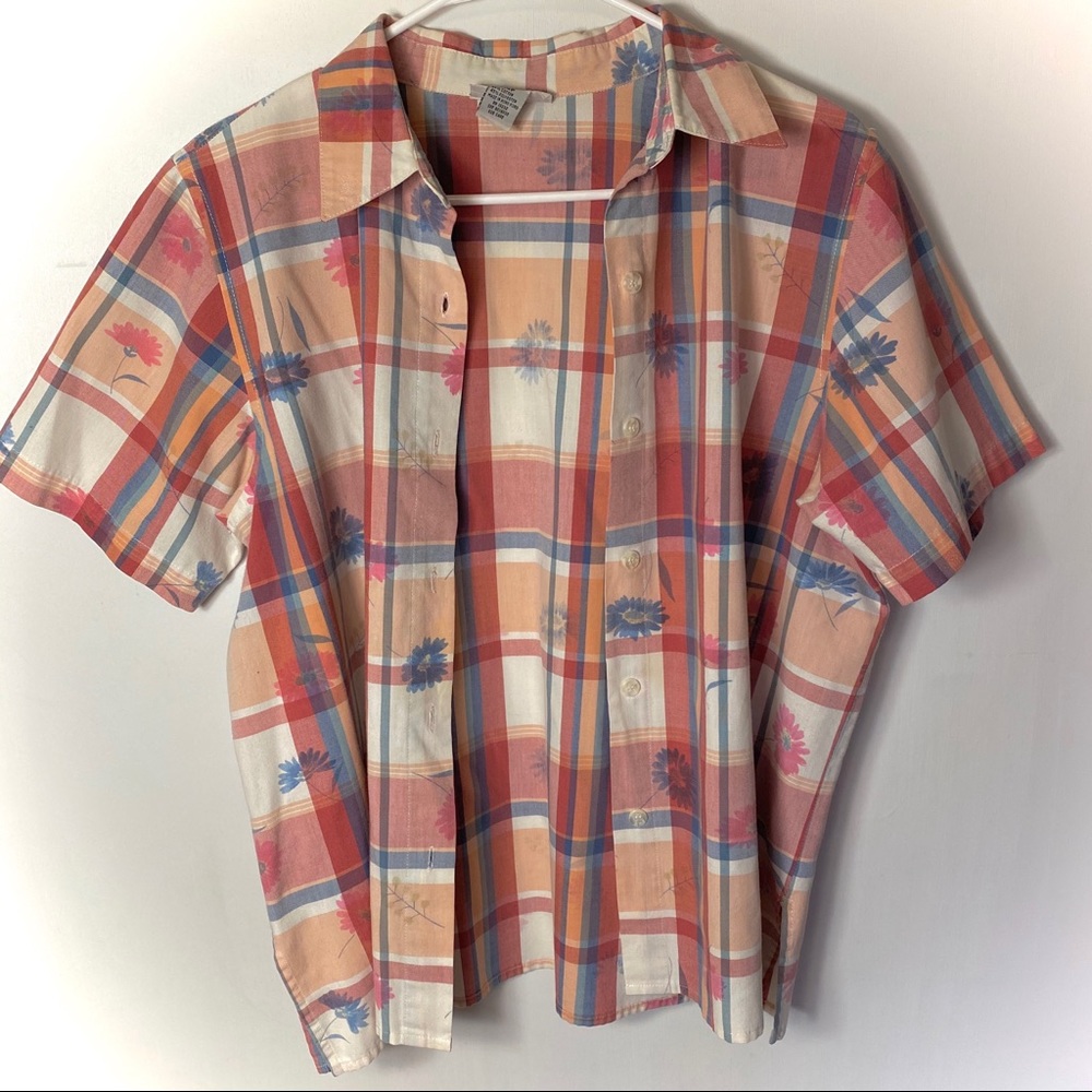 Plaid Top